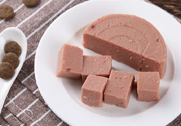 Ingredientes para alimentos para animais de estimação com rótulo limpo